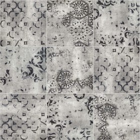 Textures   -   ARCHITECTURE   -   TILES INTERIOR   -   Ornate tiles   -  Patchwork - Ceramic patchwork tile texture seamless 21242