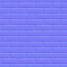 Textures   -   ARCHITECTURE   -   BRICKS   -   Facing Bricks   -   Smooth  - Facing smooth bricks texture seamless 00310 - Normal