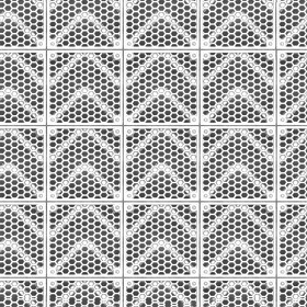 Textures   -   MATERIALS   -   METALS   -   Perforated  - Iron industrial perforate metal texture seamless 10532 - Ambient occlusion