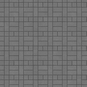 Textures   -   ARCHITECTURE   -   PAVING OUTDOOR   -   Concrete   -   Blocks regular  - Paving outdoor concrete regular block texture seamless 05686 - Displacement