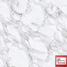 Textures   -   ARCHITECTURE   -   MARBLE SLABS   -  White - Carrara white marble PBR texture seamless 21745