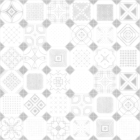 Textures   -   ARCHITECTURE   -   TILES INTERIOR   -   Ornate tiles   -   Patchwork  - Ceramic patchwork tile texture seamless 21252 - Ambient occlusion