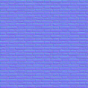 Textures   -   ARCHITECTURE   -   BRICKS   -   Facing Bricks   -   Rustic  - Rustic bricks texture seamless 00235 - Normal