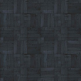 Textures   -   ARCHITECTURE   -   WOOD FLOORS   -   Parquet square  - Old dark wood flooring square texture seamless 20301 - Specular