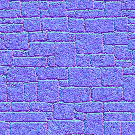 Textures   -   ARCHITECTURE   -   STONES WALLS   -   Stone blocks  - Wall stone with regular blocks texture seamless 08354 - Normal
