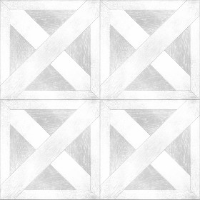 Textures   -   ARCHITECTURE   -   WOOD FLOORS   -   Geometric pattern  - Parquet geometric pattern texture seamless 04784 - Ambient occlusion