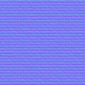 Textures   -   ARCHITECTURE   -   BRICKS   -   Facing Bricks   -   Rustic  - Rustic bricks texture seamless 00236 - Normal