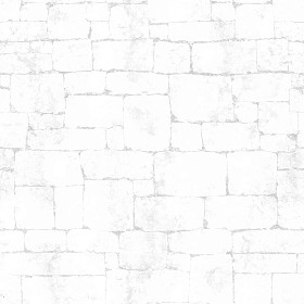 Textures   -   ARCHITECTURE   -   STONES WALLS   -   Stone blocks  - Wall stone with regular blocks texture seamless 08355 - Ambient occlusion