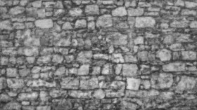 Textures   -   ARCHITECTURE   -   STONES WALLS   -   Damaged walls  - Italy old damaged wall stone texture seamless 19341 - Displacement