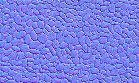 Textures   -   ARCHITECTURE   -   ROADS   -   Paving streets   -   Rounded cobble  - Road rounded cobblestone texture seamless 19802 - Normal