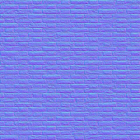 Textures   -   ARCHITECTURE   -   BRICKS   -   Facing Bricks   -   Rustic  - Rustic bricks texture seamless 00237 - Normal