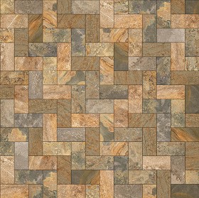 Textures   -   ARCHITECTURE   -   PAVING OUTDOOR   -   Pavers stone   -   Herringbone  - Slate paving herringbone seamless 22255 (seamless)