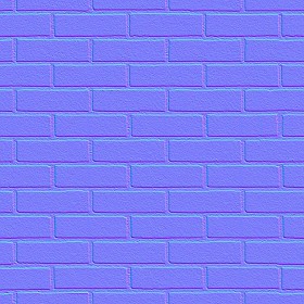 Textures   -   ARCHITECTURE   -   BRICKS   -   Facing Bricks   -   Smooth  - Facing smooth bricks texture seamless 00314 - Normal