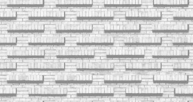 Textures   -   ARCHITECTURE   -   BRICKS   -   Special Bricks  - Italy vintage special wall briks texture seamless 18203 - Displacement