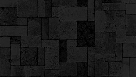 Textures   -   ARCHITECTURE   -   PAVING OUTDOOR   -   Pavers stone   -   Blocks mixed  - Pavers stone mixed size texture seamless 06151 - Specular