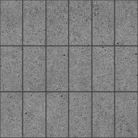 Textures   -   ARCHITECTURE   -   PAVING OUTDOOR   -   Concrete   -   Blocks regular  - Paving outdoor concrete regular block texture seamless 05690 - Displacement