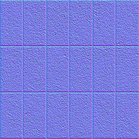 Textures   -   ARCHITECTURE   -   PAVING OUTDOOR   -   Concrete   -   Blocks regular  - Paving outdoor concrete regular block texture seamless 05690 - Normal