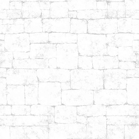 Textures   -   ARCHITECTURE   -   STONES WALLS   -   Stone blocks  - Wall stone with regular blocks texture seamless 08357 - Ambient occlusion