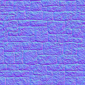 Textures   -   ARCHITECTURE   -   STONES WALLS   -   Stone blocks  - Wall stone with regular blocks texture seamless 08357 - Normal