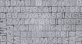 Textures   -   ARCHITECTURE   -   PAVING OUTDOOR   -   Concrete   -   Blocks mixed  - Concrete paving outdoor fonts texture seamless 18225 (seamless)