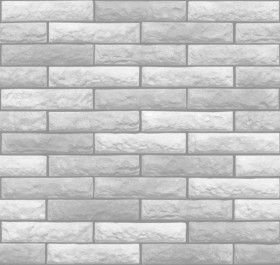 Textures   -   ARCHITECTURE   -   BRICKS   -   Facing Bricks   -   Rustic  - Rustic bricks texture seamless 00239 - Displacement