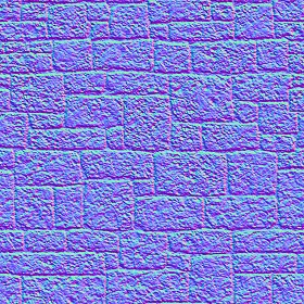 Textures   -   ARCHITECTURE   -   STONES WALLS   -   Stone blocks  - Wall stone with regular blocks texture seamless 08358 - Normal