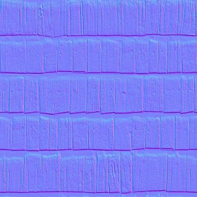 Textures   -   ARCHITECTURE   -   ROOFINGS   -   Shingles wood  - Wood shingle roof texture seamless 03843 - Normal