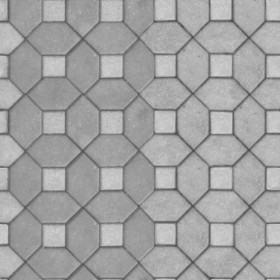 Textures   -   ARCHITECTURE   -   PAVING OUTDOOR   -   Concrete   -   Blocks mixed  - Concrete paving outdoor texture seamless 20499 - Displacement