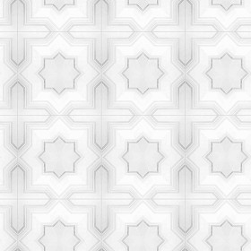 Textures   -   ARCHITECTURE   -   WOOD FLOORS   -   Geometric pattern  - Parquet geometric pattern texture seamless 04788 - Ambient occlusion