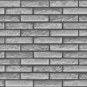 Textures   -   ARCHITECTURE   -   BRICKS   -   Facing Bricks   -   Rustic  - Rustic bricks texture seamless 00240 - Displacement