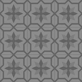 Textures   -   ARCHITECTURE   -   TILES INTERIOR   -   Cement - Encaustic   -   Cement  - Cement concrete tile texture seamless 13382 - Specular