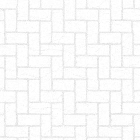Textures   -   ARCHITECTURE   -   PAVING OUTDOOR   -   Concrete   -   Herringbone  - Concrete paving herringbone outdoor texture seamless 05857 - Ambient occlusion