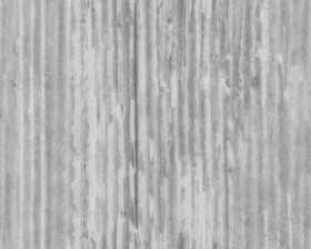 Textures   -   MATERIALS   -   METALS   -   Corrugated  - Iron corrugated dirt rusty metal texture seamless 09985 - Displacement