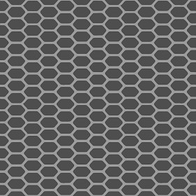 Textures   -   MATERIALS   -   METALS   -   Perforated  - Mesh steel perforate metal texture seamless 10539 - Displacement