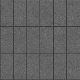 Textures   -   ARCHITECTURE   -   PAVING OUTDOOR   -   Concrete   -   Blocks regular  - Paving outdoor concrete regular block texture seamless 05693 - Displacement