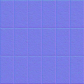 Textures   -   ARCHITECTURE   -   PAVING OUTDOOR   -   Concrete   -   Blocks regular  - Paving outdoor concrete regular block texture seamless 05693 - Normal