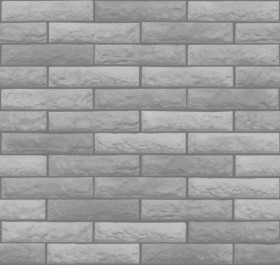 Textures   -   ARCHITECTURE   -   BRICKS   -   Facing Bricks   -   Rustic  - Rustic bricks texture seamless 00241 - Displacement