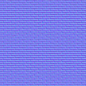 Textures   -   ARCHITECTURE   -   BRICKS   -   Facing Bricks   -   Smooth  - Facing smooth bricks texture seamless 00318 - Normal