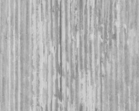 Textures   -   MATERIALS   -   METALS   -   Corrugated  - Iron corrugated dirt rusty metal texture seamless 09986 - Displacement