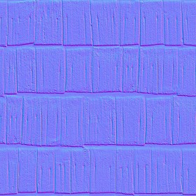 Textures   -   ARCHITECTURE   -   ROOFINGS   -   Shingles wood  - Wood shingle roof texture seamless 03846 - Normal