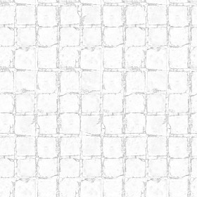 Textures   -   ARCHITECTURE   -   PAVING OUTDOOR   -   Concrete   -   Blocks damaged  - Concrete paving outdoor damaged texture seamless 05486 - Ambient occlusion