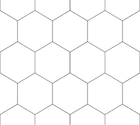 Textures   -   ARCHITECTURE   -   TILES INTERIOR   -   Hexagonal mixed  - Hexagonal tile texture seamless 16871 - Bump