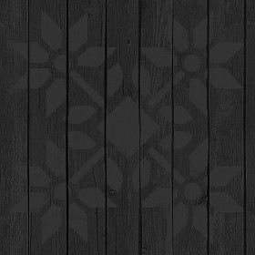 Textures   -   ARCHITECTURE   -   WOOD FLOORS   -   Decorated  - Parquet decorated stencil texture seamless 04694 - Specular