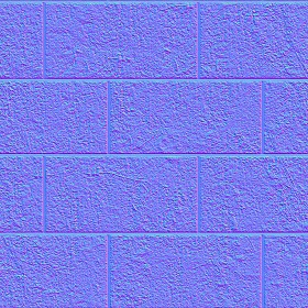 Textures   -   ARCHITECTURE   -   CONCRETE   -   Plates   -   Dirty  - Concrete dirt plates wall texture seamless 01786 - Normal