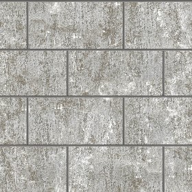 Textures   -   ARCHITECTURE   -   CONCRETE   -   Plates   -   Dirty  - Concrete dirt plates wall texture seamless 01786 (seamless)