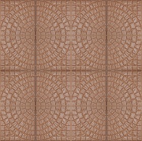 Textures   -   ARCHITECTURE   -   PAVING OUTDOOR   -   Concrete   -   Blocks mixed  - Painted concrete paving outdoor texture seamless 20749 (seamless)