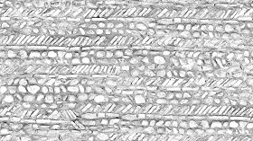 Textures   -   ARCHITECTURE   -   BRICKS   -   Special Bricks  - Italy brick wall and stones texture seamless 20731 - Bump