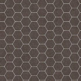 Textures   -   ARCHITECTURE   -   TILES INTERIOR   -   Marble tiles   -  Brown - hexagonal brown marble tile texture seamless 21412