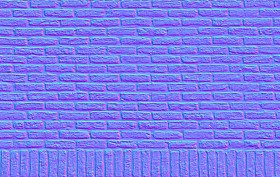 Textures   -   ARCHITECTURE   -   BRICKS   -   Old bricks  - Old bricks texture seamless 00407 - Normal