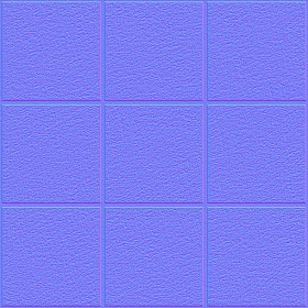 Textures   -   ARCHITECTURE   -   PAVING OUTDOOR   -   Concrete   -   Blocks regular  - Paving outdoor concrete regular block texture seamless 05698 - Normal